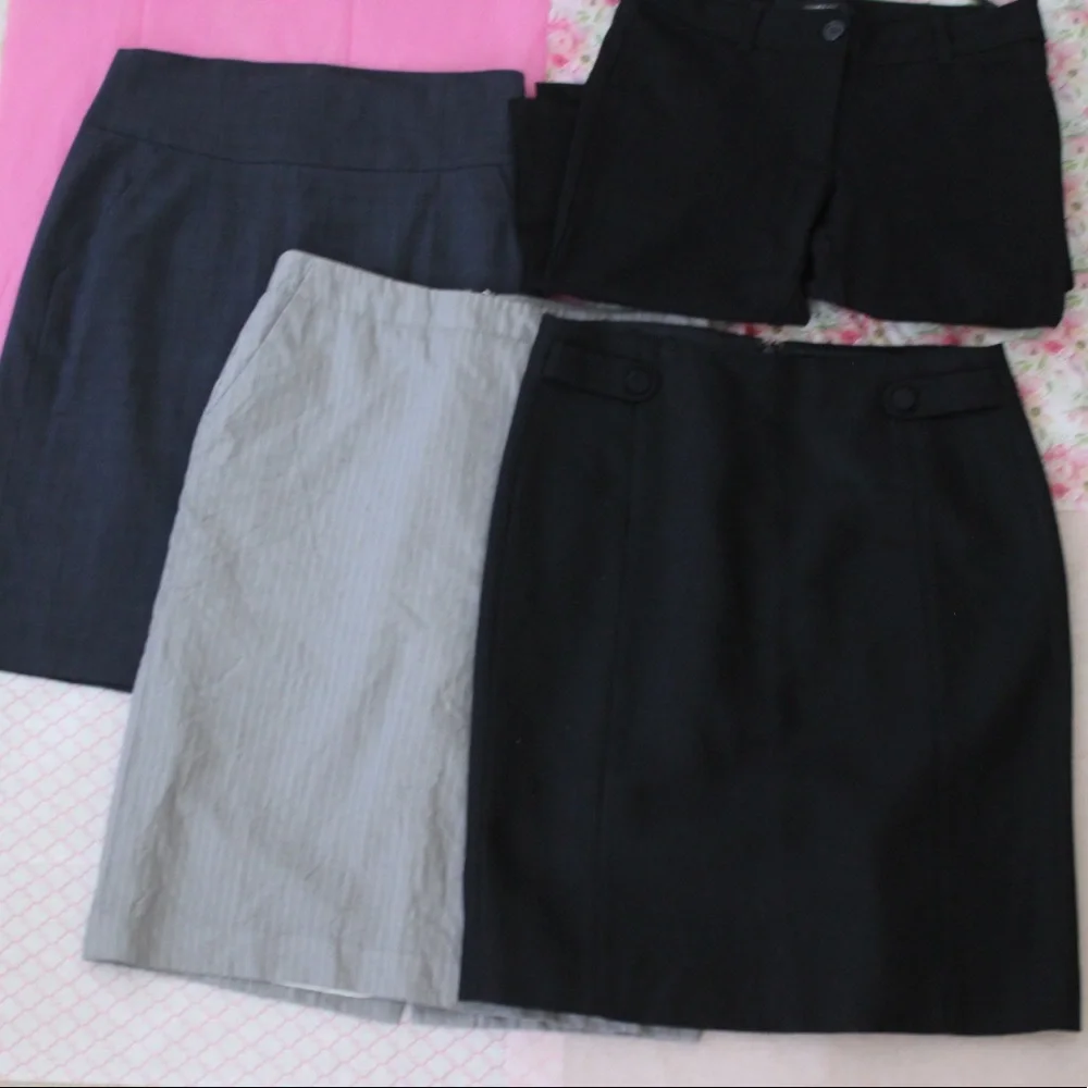 Sz 4 Professional Bottoms Bundle J. Crew Banana Republic